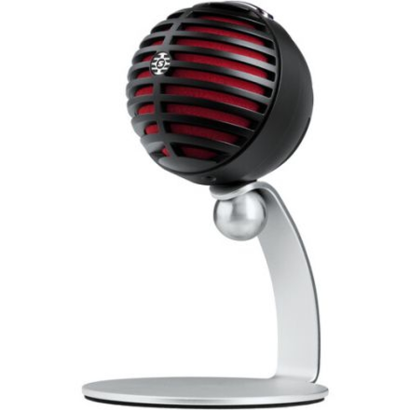 SHURE MV5-B-DIG MOTIV MV5 CARDIOID USB/LIGHTNING MICROPHONE FOR COMPUTERS AND IOS DEVICES (BLACK)