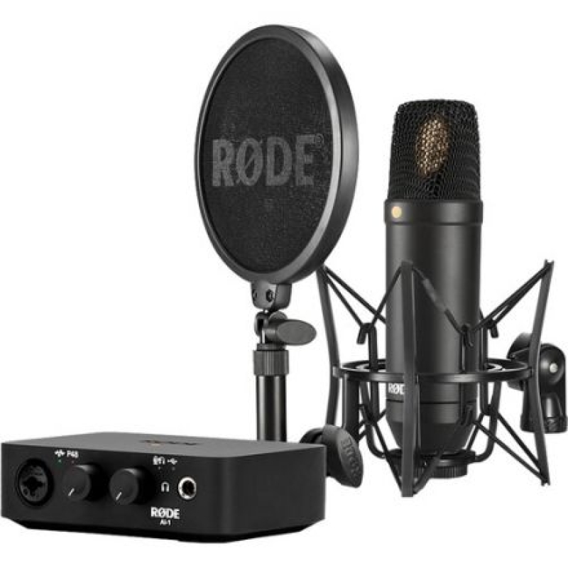 RODE NT1 + AI-1 COMPLETE STUDIO KIT