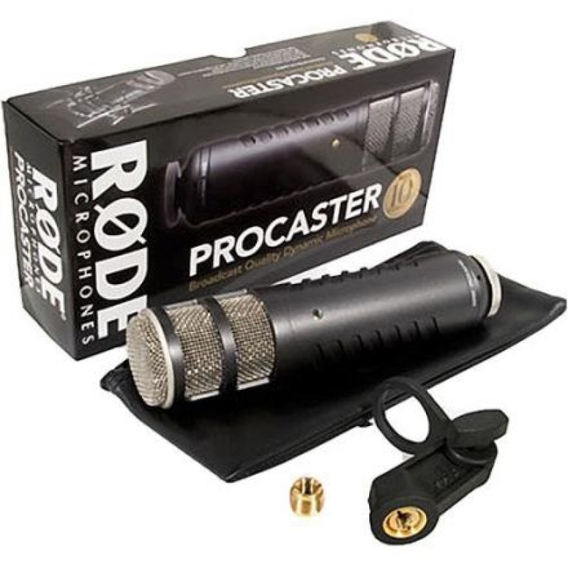RODE PROCASTER BROADCAST QUALITY CARDIOID END-ADDRESS DYNAMIC MICROPHONE