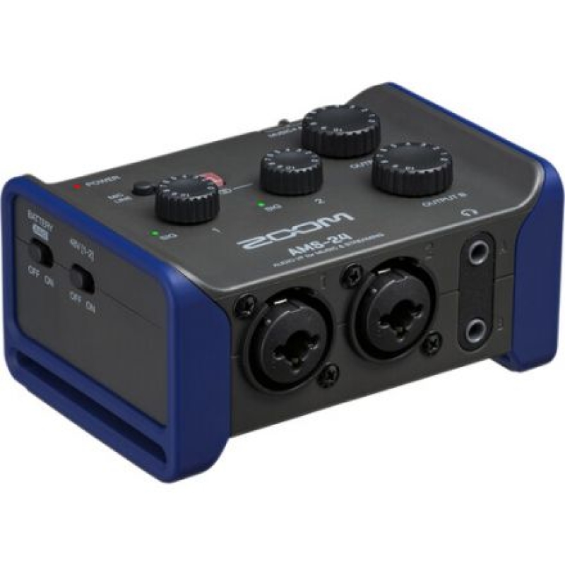 ZOOM AMS-24 2x4 USB AUDIO INTERFACE FOR MUSIC AND STREAMING  _x000D_
