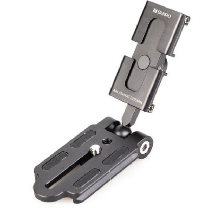 BENRO ACSMSA ARCASMART SIDEARM CAMERA TRIPOD MOUNT & SMARTPHONE CLAMP