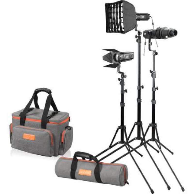 GODOX LED FOCUS LIGHT S30 3 HEAD KIT