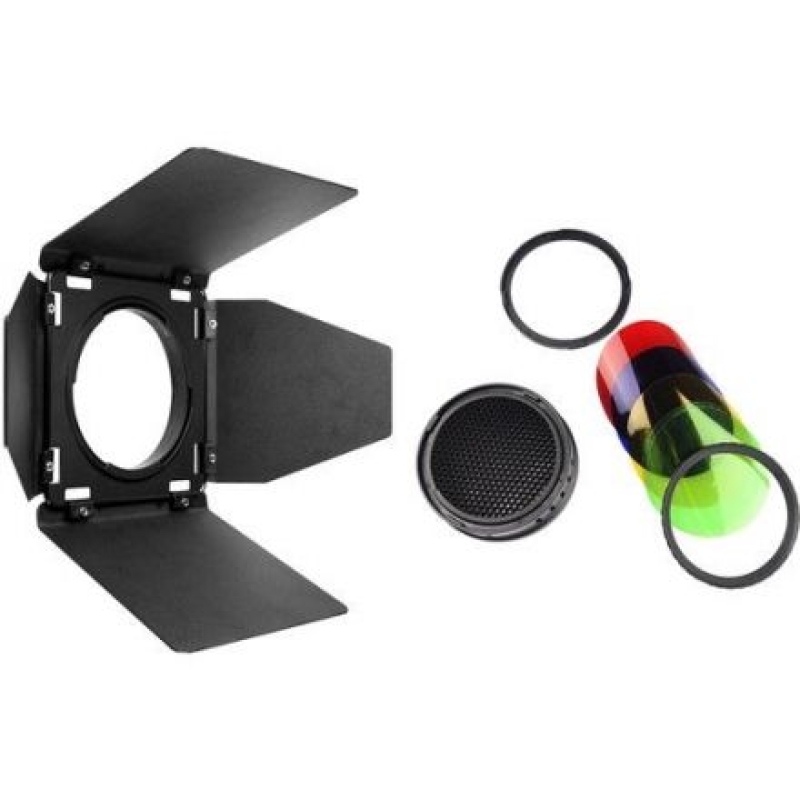 GODOX BD-08 BARNDOOR, GRID AND GEL KIT FOR AD400PRO