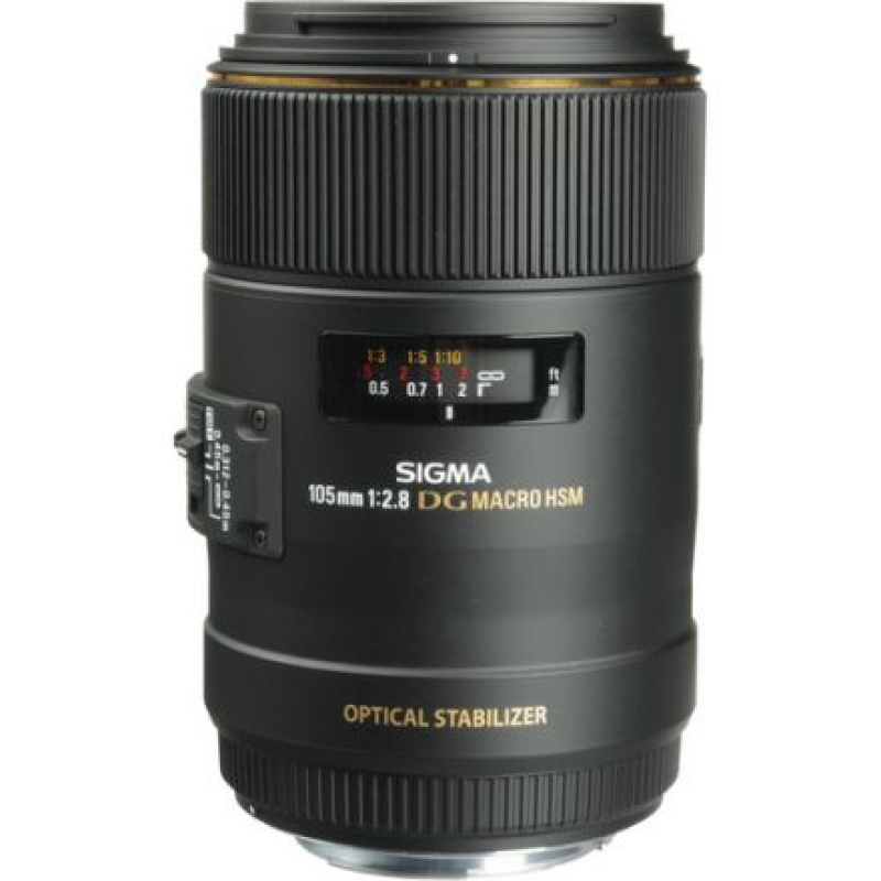 SIGMA LENS 105MM 2.8 MACRO EX DG OS HSM (CANON)