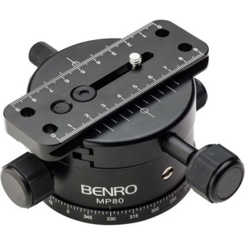 BENRO MP80 MACRO HEAD WITH ARCA-TYPE QUICK RELEASE