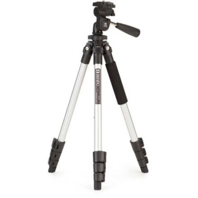 BENRO TAC008AP0 ACTIVE ALUMINUM TRIPOD WITH  PO 3-WAY PAN/TILT HEAD