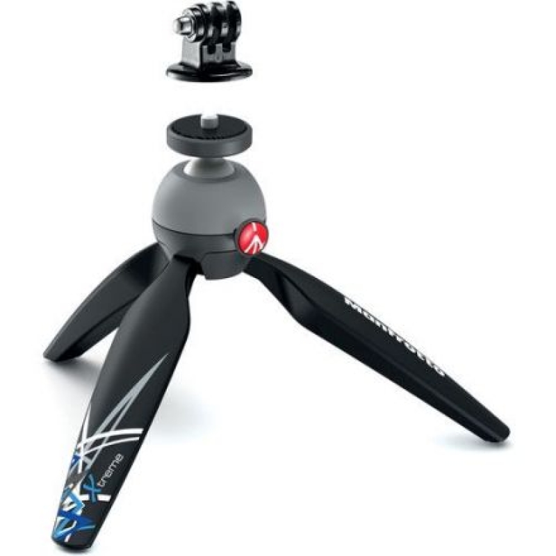 MANFROTTO MKPIXIEX-BK PIXI MINI TRIPOD WITH GOPRO ADAPTOR 