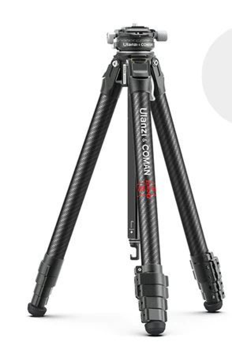 ULANZI ZERO-Y CARBON FIBER LIGHTWEIGHT TRAVEL TRIPOD