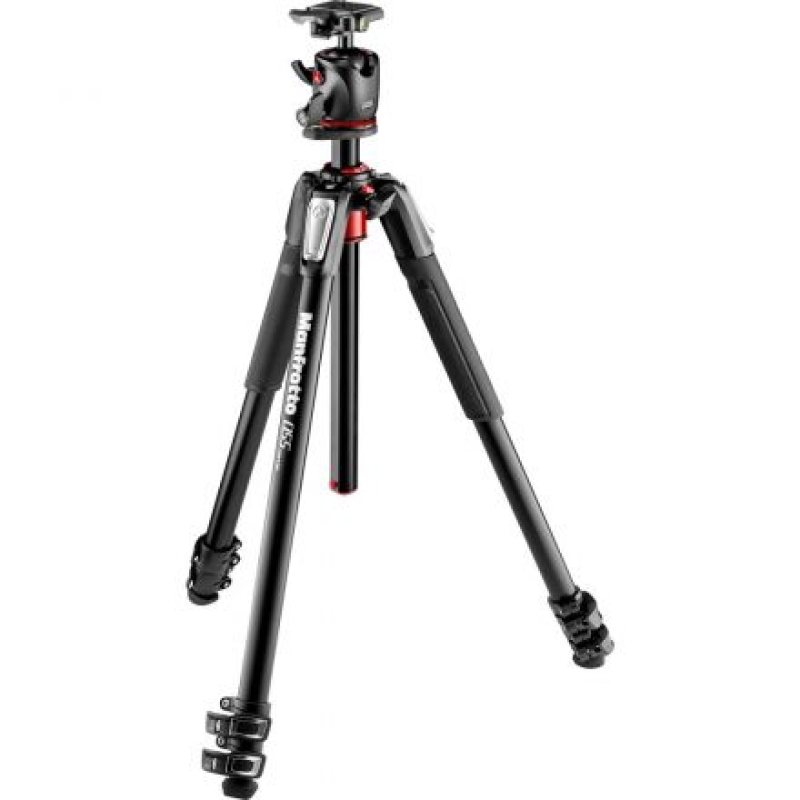 MANFROTTO MK055XPRO3-BHQ2 ALUMINUM TRIPOD WITH XPRO BALL HEAD & 200PL QR PLATE
