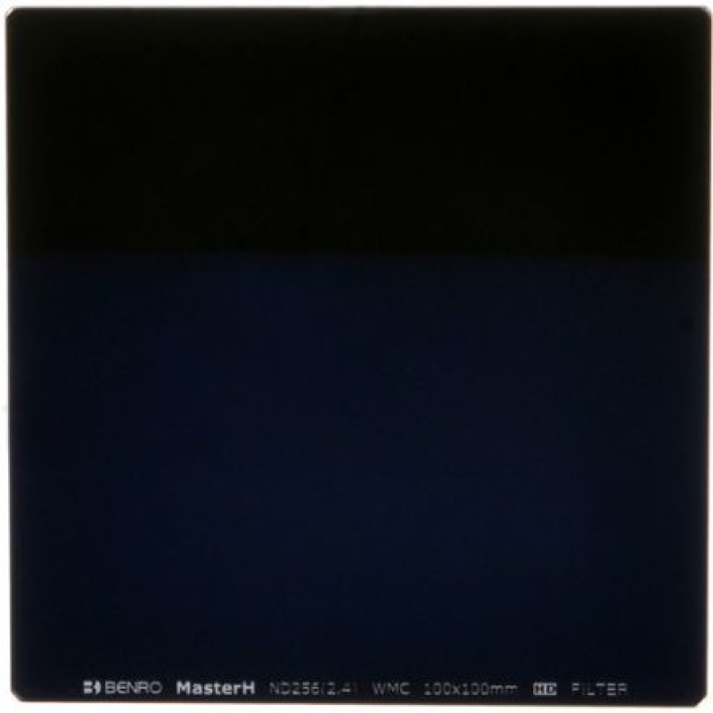 BENRO MHND2561010 100X100MM ND256 2.4 8 STOPS GLASS SQUARE FILTER