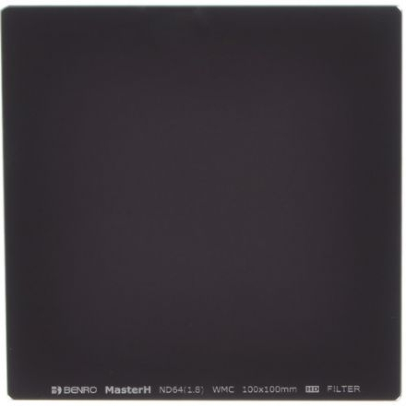 BENRO MHND641010 100X100MM ND64 1.8 6 STOPS GLASS SQUARE FILTER