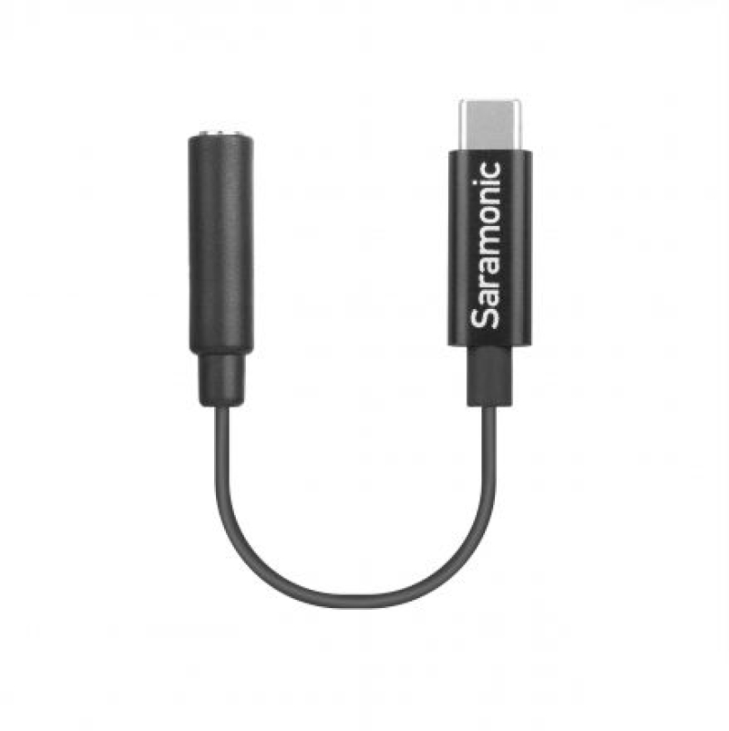 SARAMONIC SR-C2003 TRS- TYPE-C 3.5MM TRS JACK TO USB TYPE-C AUDIO ADAPTER