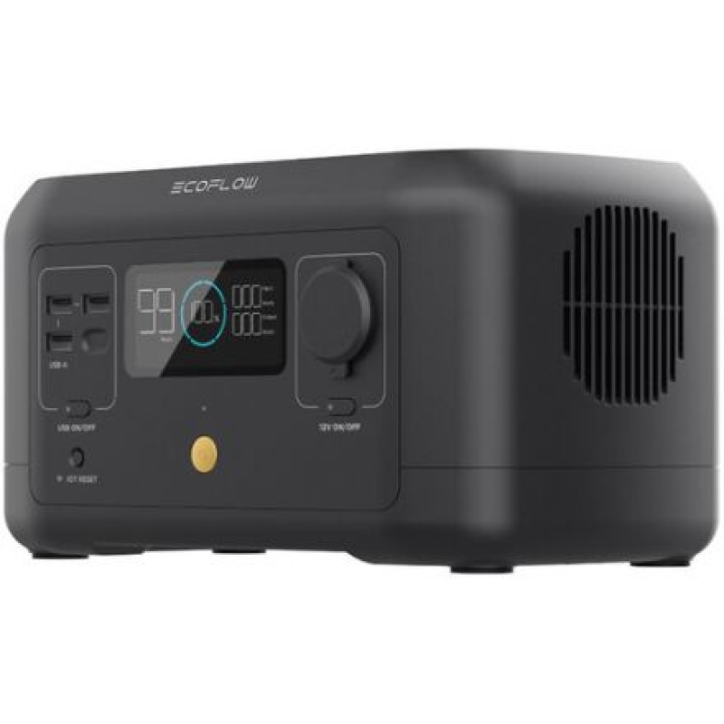 ECOFLOW RIVER MINI WIRELESS 210WH/300W (BLACK)