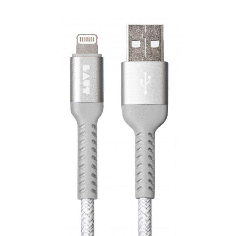 Laut LINK TOUGH MATTER USB A to Lightning Cable (Grey)