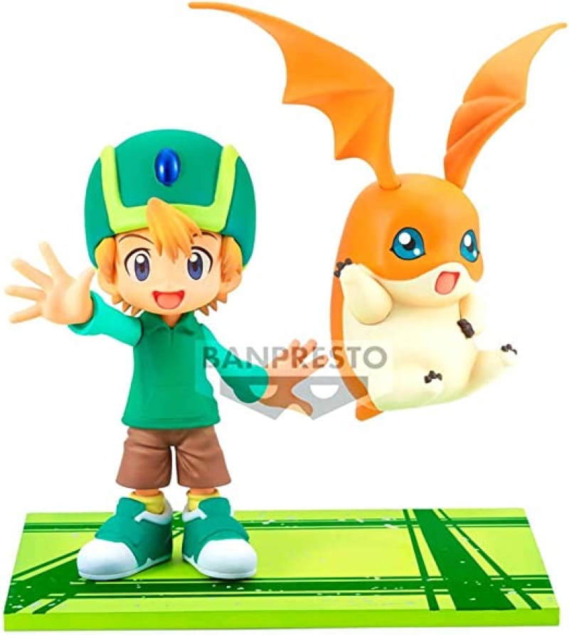 مجسم شخصيه  Takeru & Patamon من Digimon Adventure