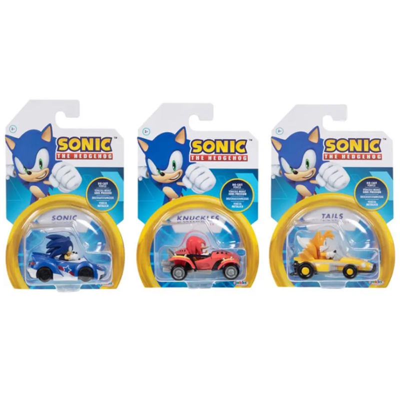 Sonic Die-Cast Vehicles 1:64 Wave #3 Asst. 3 ( Any One)