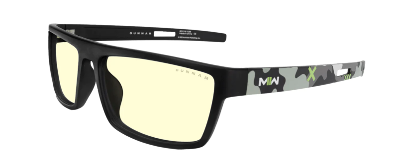 Gunnar Call of Duty Tactical Edition Gaming Eyewear - (Onyx/Amber)