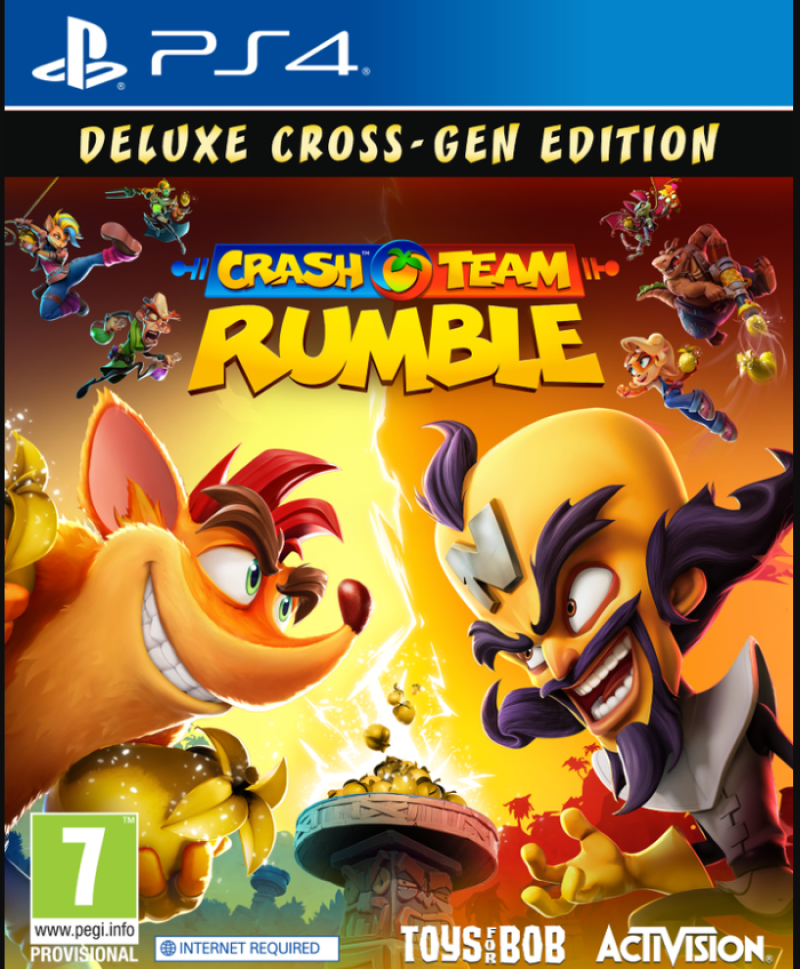 Crash Team Rumble Deluxe Edition Arabic PS4