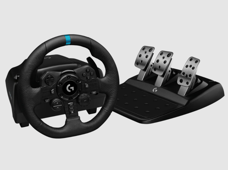 Logitech G923 Car Wheel and Pedals for PlayStation 4, 5