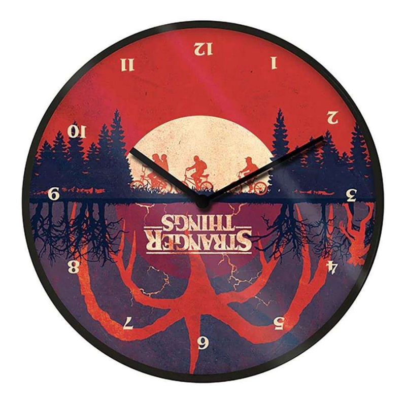 PMD WALL CLOCK: STRANGER THINGS- THE UPSIDE DOWN