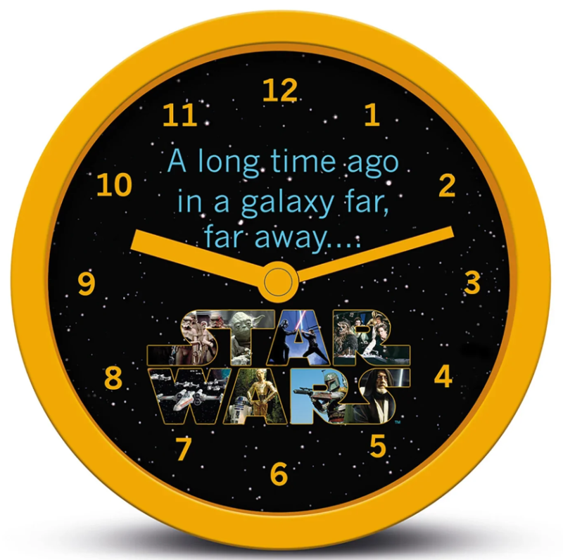 PMD DESK CLOCK: STAR WARS- A LONG TIME AGO