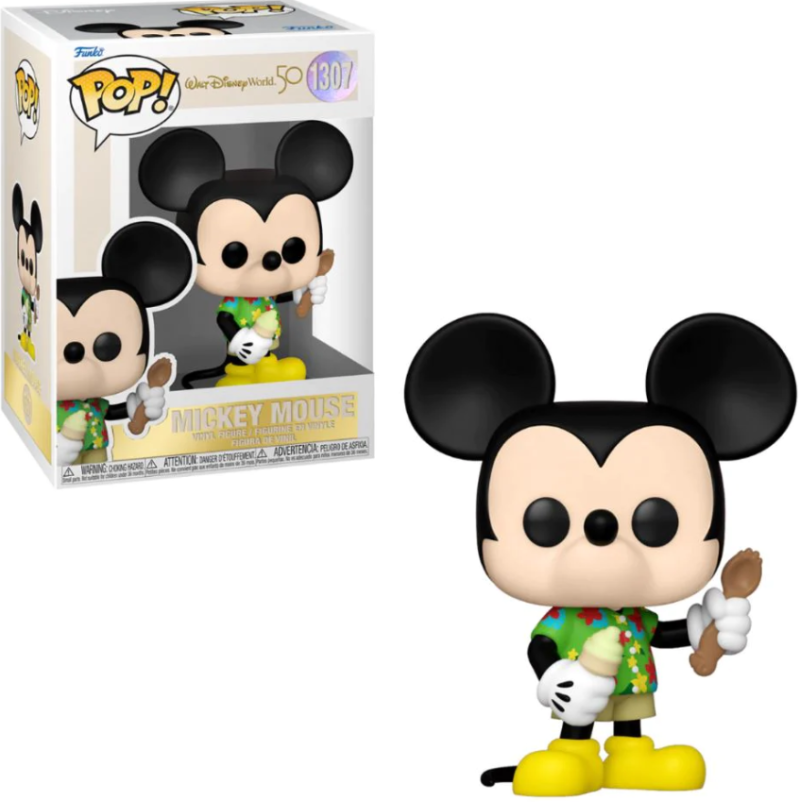 مجسمAloha Mickey من Pop Disney: Walt Disney World 50th