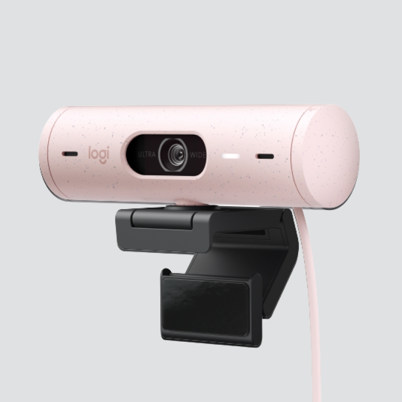 Logitech BRIO 500 Full HD Webcam - Rose