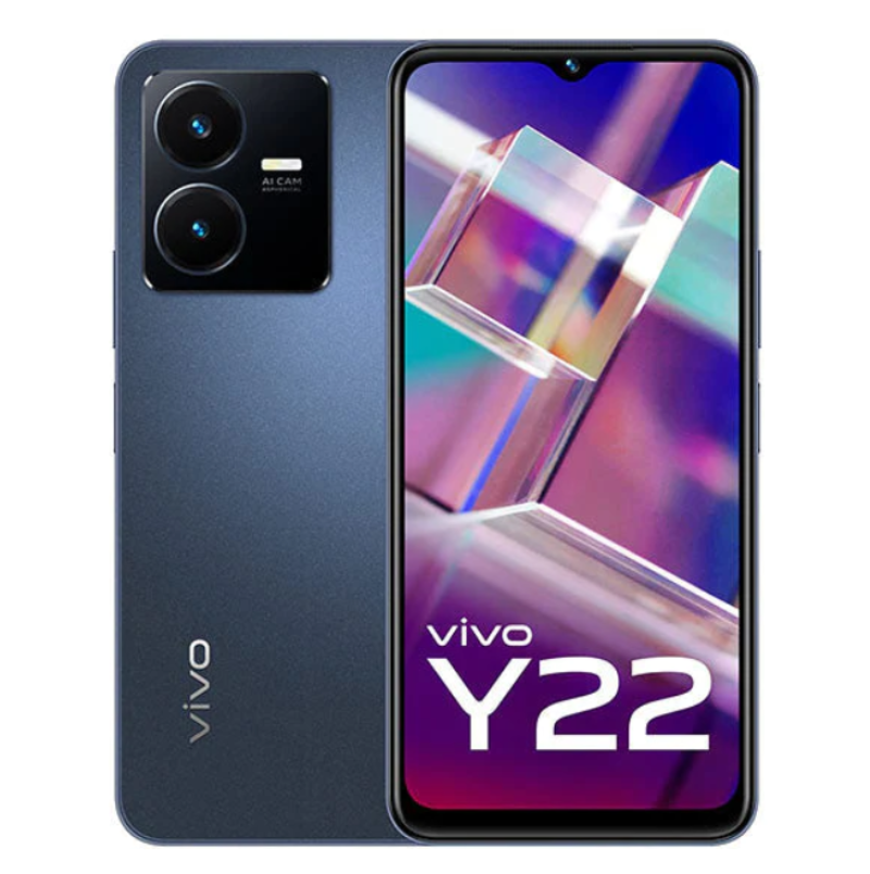 VIVO MOBILE Y22 (4GB/128GB)(STARLIGHT BLUE)