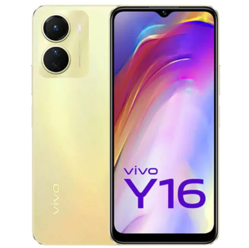 VIVO MOBILE Y16 (4GB/64GB)(DRIZZLING GOLD)