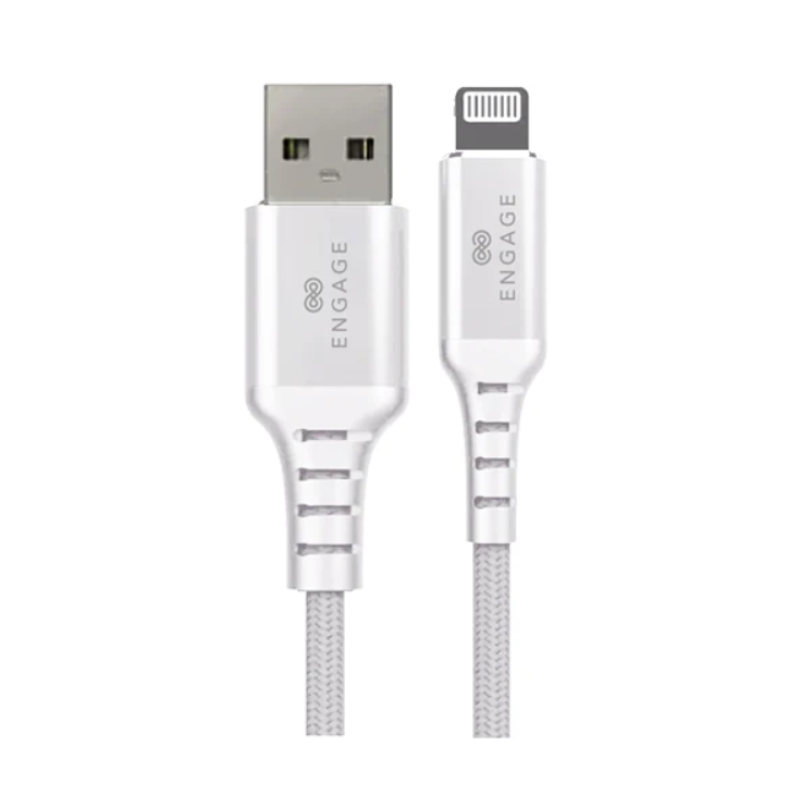 ENGAGE LIGHTNING MFI CABLE (WHITE)