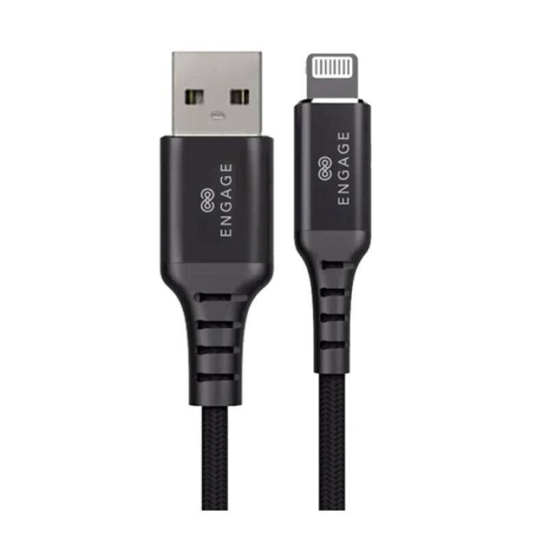 ENGAGE LIGHTNING MFI CABLE (BLACK)