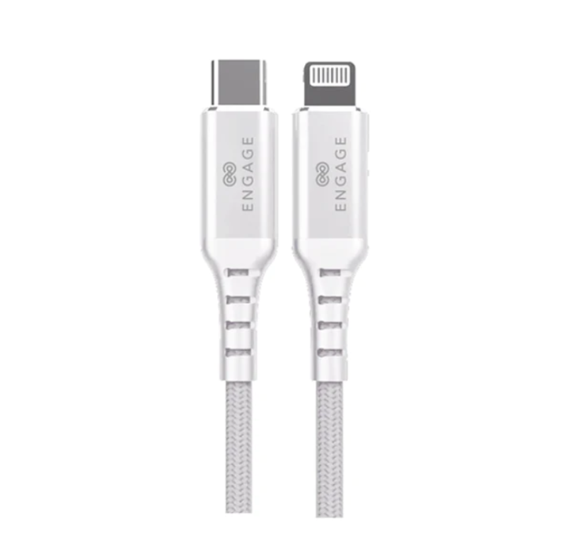 ENGAGE TYPE C TO LIGHTING MFI CABLE2M -WHITE