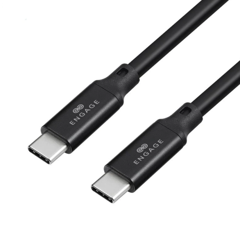 ENGAGE FAST CHARGE DATA LINE USB TYPE-C TO USB-C CHARGING 100W 1M