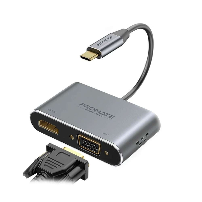 MediaHub-C2-Grey BLACK