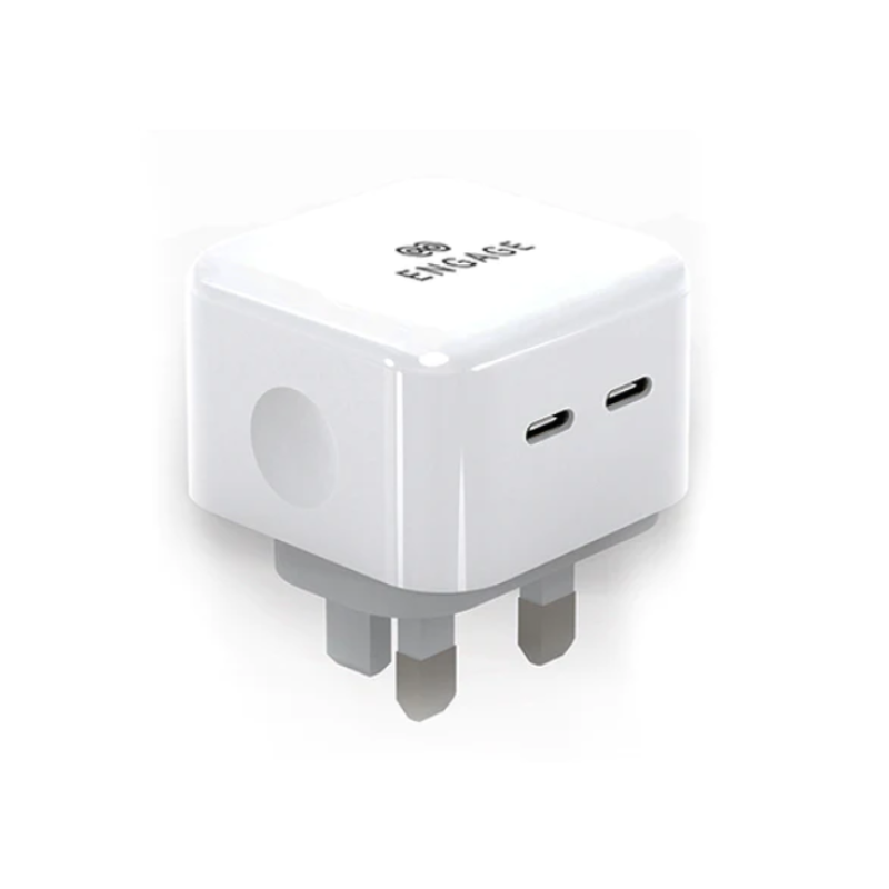 ENGAGE DUAL USB-C PORT 35W HOME CHARGER