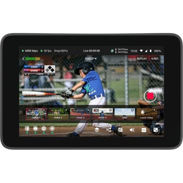 YOLOLIV YOLOBOX ULTRA ALL-IN-ONE LIVE STREAMING ENCODER/STREAMER, SWITCHER/MONITOR & RECORDER