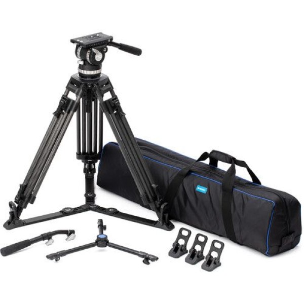 BENRO BVX18CFKPRO CARBON FIBER PRO VIDEO HEAD AND TRIPOD