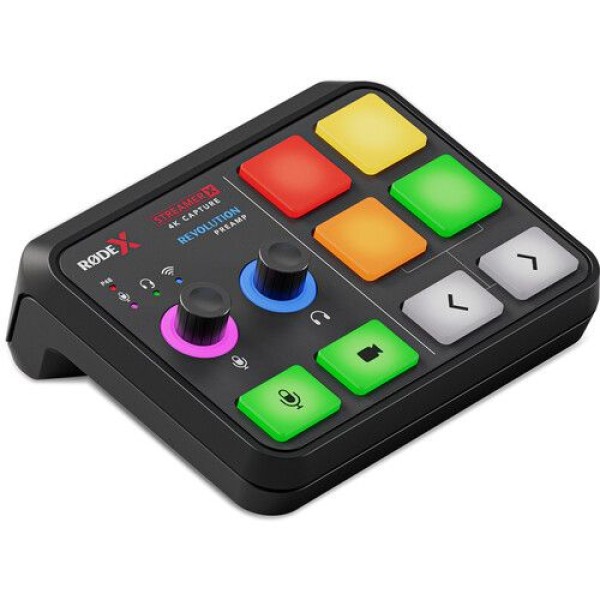 RODE STREAMER X-G 4K HDMI Capture Card and Professional Audio Interface