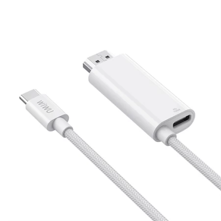 كابل عرض HDMI Wi-PS001 أبيض