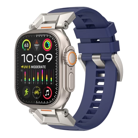 Wi-WB012Urban Watch Band42/44/45/49 ملم أزرق