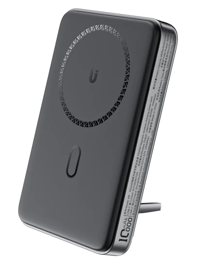 M6-10000 PD20W magnetic wireless charging power bank black