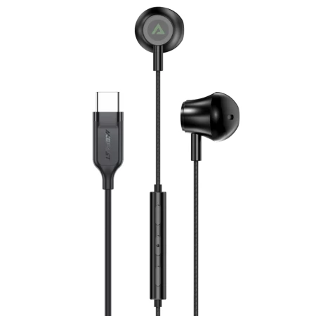 L2 USB-C wired earphones black