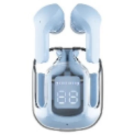 T6 true wireless stereo earbuds,ice blue ice blue