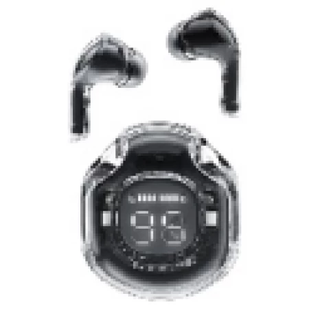 T8 Crystal (2) color bluetooth earbuds,bright black bright black