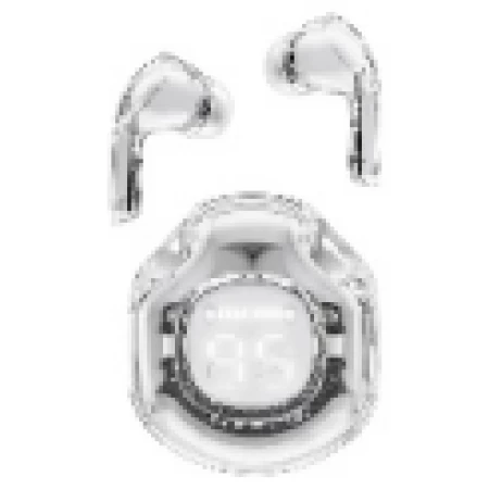T8 Crystal (2) color bluetooth earbuds,white moon white moon