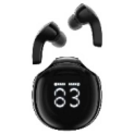 T9 Crystal (Air) color bluetooth earbuds,obsidian black obsidian black