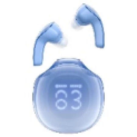T9 Crystal (Air) color bluetooth earbuds,glacier blue glacier blue