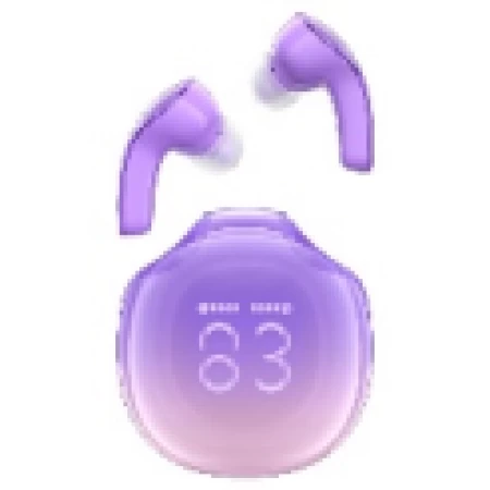 T9 Crystal (Air) color bluetooth earbuds,grape purple grape purple