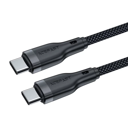 C8-03 USB-C to USB-C charging data cable black