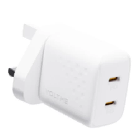 Voltme Revo 35 Duo Lite Wall Charger (35W) White